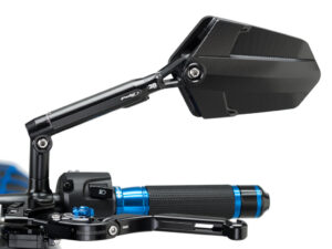 Puig Rear Mirror Mod. Explorer Homolog. Left C/Black-Bl