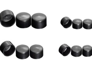 M6 Black Hexagon Bolt Cover