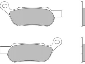 Brembo Jarrupalat Taakse Sintered Road