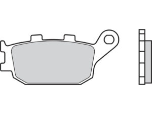 Brembo Jarrupalat Taakse Sintered Road