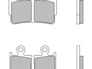 Brembo Jarrupalat Eteen Sintered Road