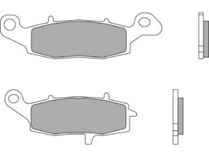 Brembo Jarrupalat Eteen Sintered Road