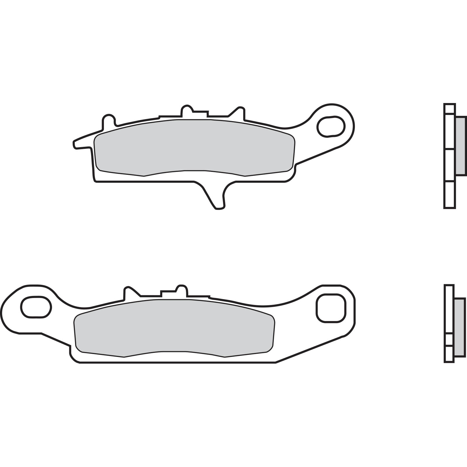 Brembo Jarrupalat Sintered Off-Road