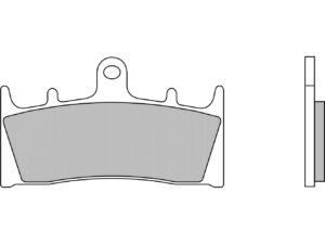 Brembo Jarrupalat Eteen Sintered Road
