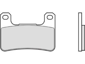 Brembo Jarrupalat Eteen Sintered Road