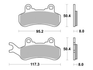 Motomaster Jarrupalat Can-Am: Maverick x3 left