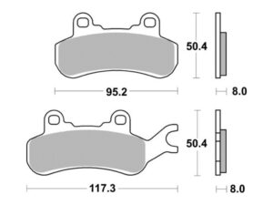 Motomaster Jarrupalat Can-Am: Maverick x3 right