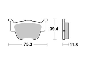 Motomaster Jarrupalat Honda: Pioneer 500/700