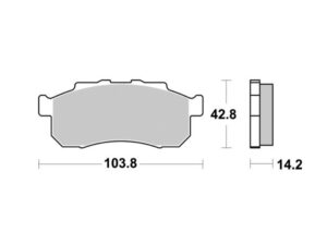 Motomaster Jarrupalat Honda: Pioneer 500/700