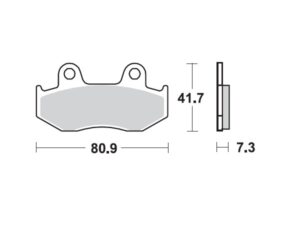 Moto-Master Jarrupalat Honda: XLR125 <2000, XL250/350/600 , XR250/350/500, TRX25