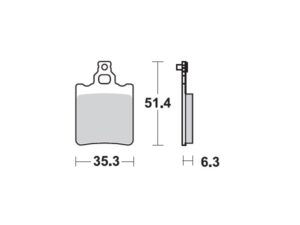 Moto-Master Jarrupalat KTM: taakse 65cc 2000-2003