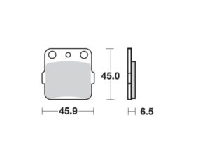 Moto-Master Jarrupalat Honda: CR 80, Suzuki: RM 125-250, Yamaha: YZ 80-85