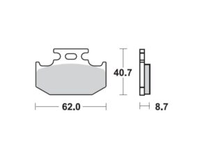 Moto-Master Jarrupalat Kawasaki: KDX 125-200-220-250, KX 125-250-500, KMX