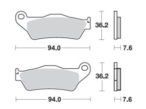 Moto-Master Jarrupalat KTM: 125-200-250-300-350-360-380-440-500, All SX E