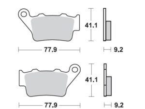 Moto-Master Jarrupalat Honda: XR 600, KTM 125-200-250-300-350-360-380-440
