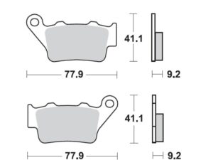 Moto-Master Jarrupalat Honda: XR 600, KTM 125-200-250-300-350-360-380-440