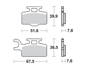 Moto-Master Jarrupalat Kawasaki KX 65