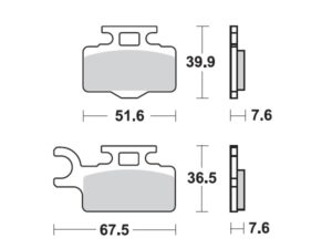 Moto-Master Jarrupalat Kawasaki KX 65