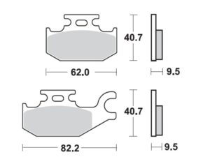 Moto-Master Jarrupalat Bombardier DS 650