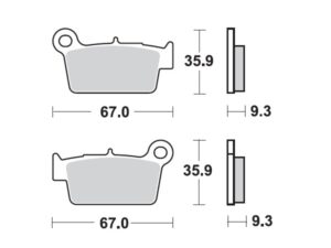 Moto-Master Jarrupalat Yamaha YZ/WR '03-
