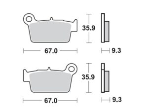 Moto-Master Jarrupalat Yamaha YZ/WR '03