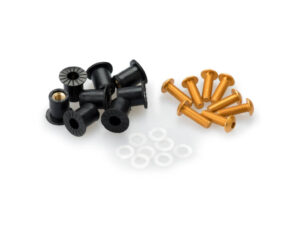 Puig Screw Kit whit silentblocks C/Yellow