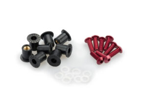 Puig Screw Kit whit silentblocks C/Red