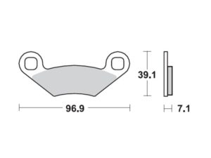 Moto-Master Jarrupalat Can Am / Polaris