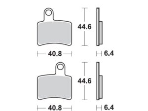 Moto-Master Racing GP Trial Jarrupalat taakse : Beta