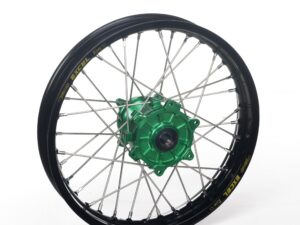 Haan wheel KX450 19 17-3,50 GREEN HUB/BLACK RIM