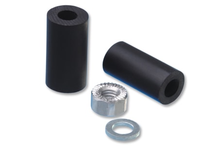 Kellermann Rubber Adapter Set type 1 (from 11,5 mm) (mounting rubber + nut)