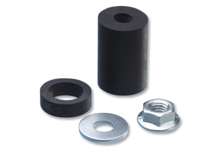 Kellermann Rubber Adapter Set type 2 (from 16,5 mm) (mounting rubber + nut)