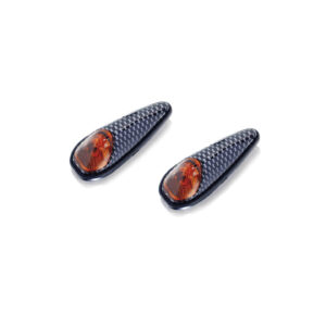 Puig Turn Light Full Speed C/Carbon Cristal Orange