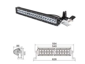 Kinwons Led Kaukovalopaneeli 10-32V 120W
