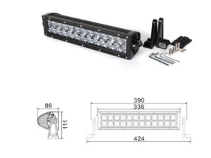 Kinwons Led Kaukovalopaneeli 10-32V 72W