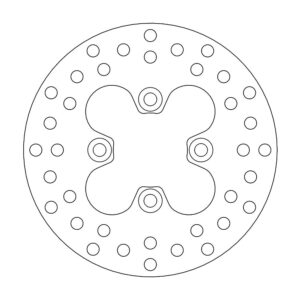 Moto-Master Jarrulevy eteen Bombardier: DS 650