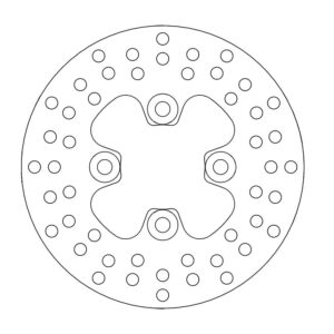Moto-Master Jarrulevy eteen Yamaha: Banshee YZF 350, Warrior YFM 350, Raptor