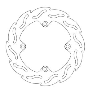 Moto-Master Flame Jarrulevy taakse Ducati: 748, 916, 996, 998