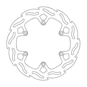 Moto-Master Flame Jarrulevy taakse KTM, Husaberg