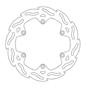 Moto-Master Flame Jarrulevy taakse Suzuki DR-Z 250-400, RM 125-250