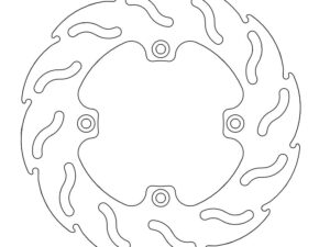 Moto-Master Flame Jarrulevy taakse Yamaha YZ 80-85