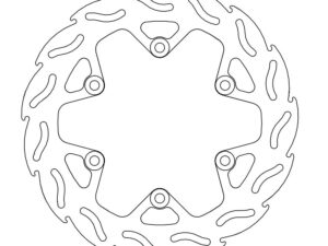 Moto-Master Flame Jarrulevy taakse Yamaha TDM