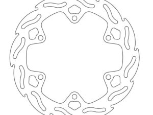 Moto-Master Flame Jarrulevy taakse Yamaha: YZF R1-R6