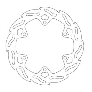 Moto-Master Flame Jarrulevy taakse Yamaha: YZF R1-R6