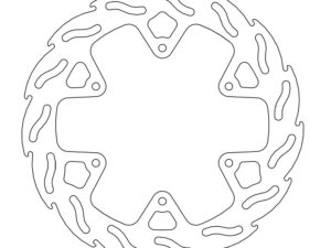 Moto-Master Flame Jarrulevy taakse Yamaha YZ, YZF, WR, WRF