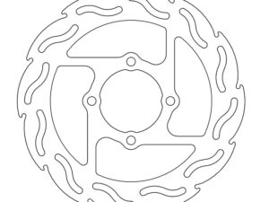 Moto-Master Flame Jarrulevy taakse Yamaha: Banshee, Blaster, Raptor, Warrior,