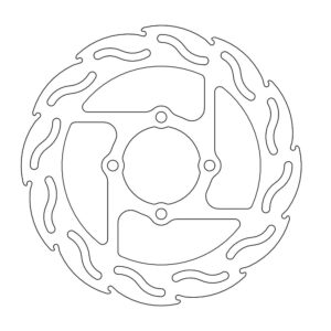 Moto-Master Flame Jarrulevy taakse Yamaha: Banshee, Blaster, Raptor, Warrior,