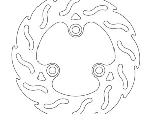 Moto-Master Flame Jarrulevy Scooter MBK, Yamaha