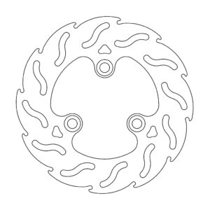 Moto-Master Flame Jarrulevy Scooter MBK, Yamaha