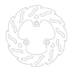 Moto-Master Flame Jarrulevy Scooter Benelli, Malaguti